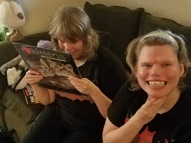 Stacy and Terry: Cri Du Chat syndrome