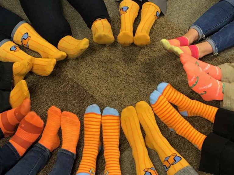 First Annual Orange Socks Day Reaches Tens of Thousands